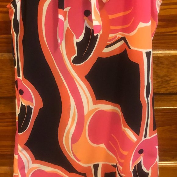 Crown and Ivy Flamingo Halter Dress - Picture 4 of 4